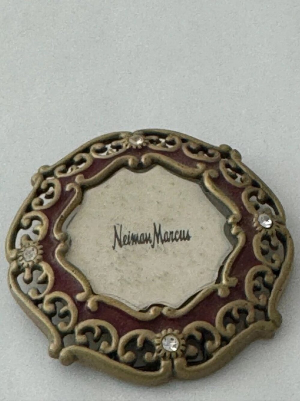 Jay Strongwater Neiman Marcus Miniature Clip On Picture Frame